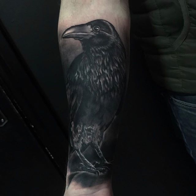 100,000 Raven tattoo Vector Images | Depositphotos