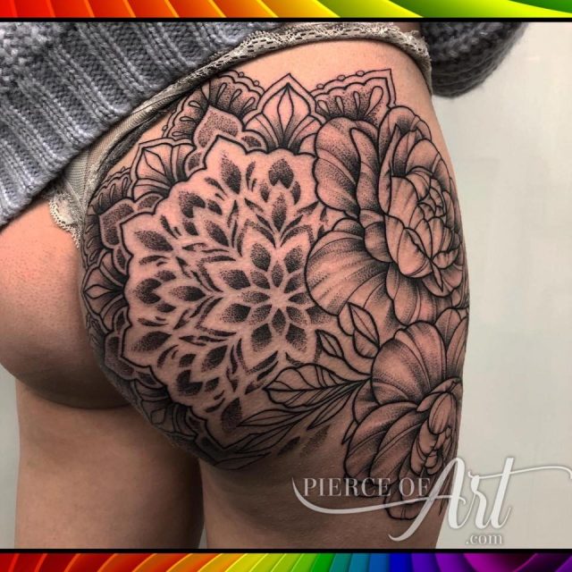 Buttock Butt Tattoo Designs | TattooMenu