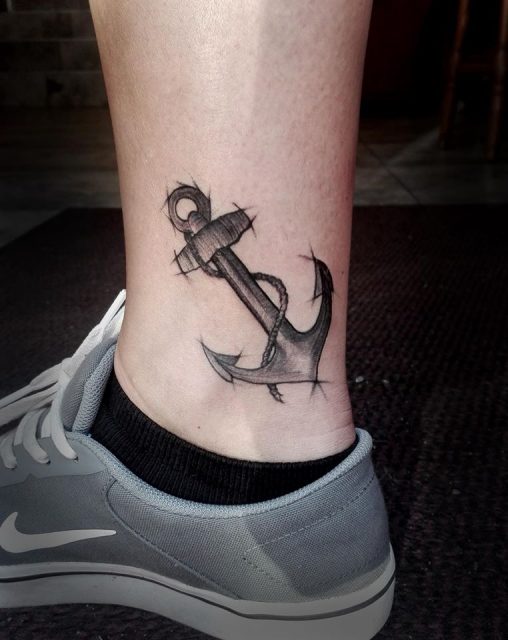 Small Anchor Temporary Tattoo Set (2 tattoos) – TattooIcon